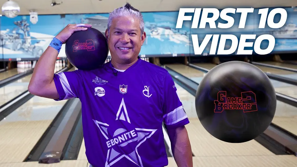 Ebonite Game Breaker 2 (GB2) | First 10 with Dino Castillo