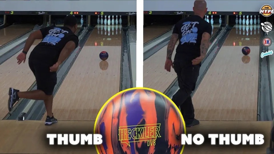 DV8 Heckler NO-Thumb | This ball is Strong!