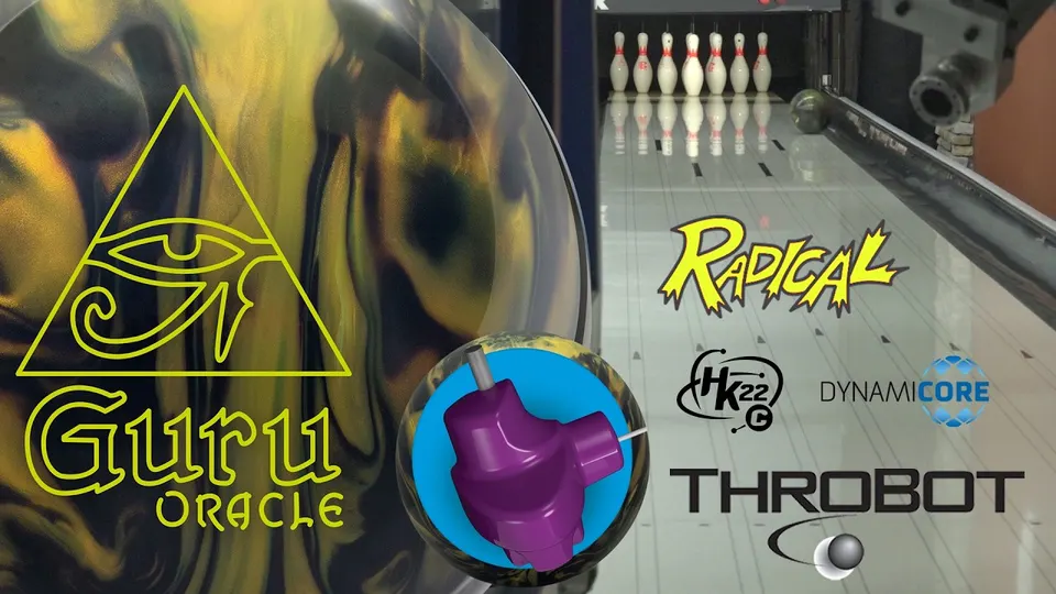 Radical Bowling // GURU ORACLE PEARL // ThroBot Ball Review