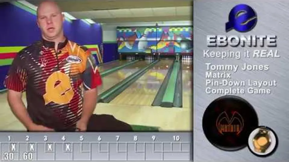 Ebonite Matrix | Tommy Jones Pin Down Layout