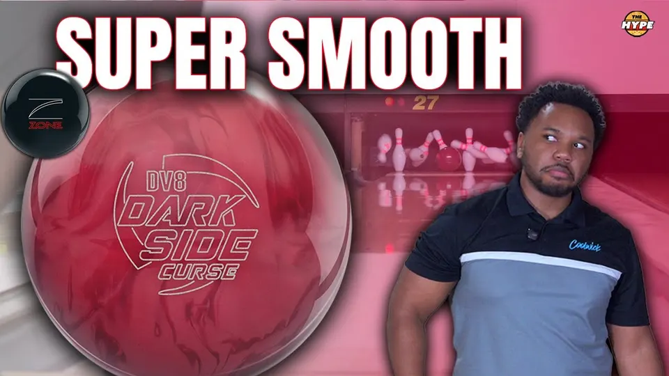 This Ball is Super Smooth! | DV8 Dark Side Curse