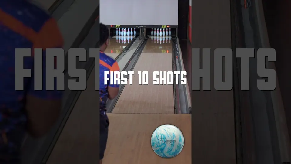 1st 10 shots with Columbia 300 Ricochet Return!! #bowling
