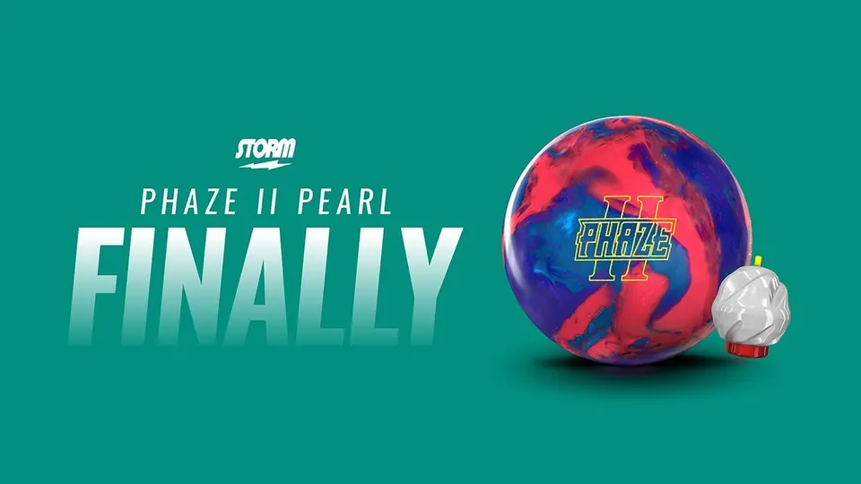 Why we love the Phaze II Pearl at Storm Bowling