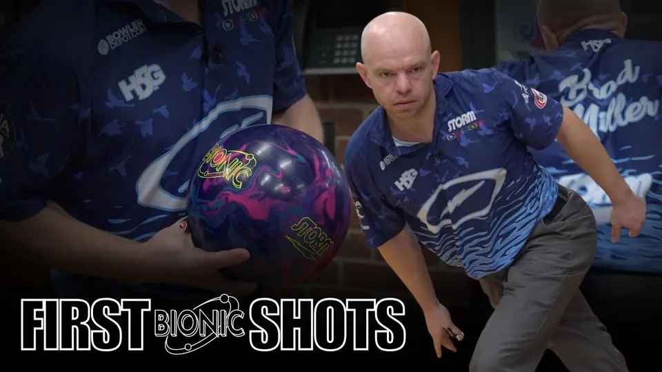 Brad Miller First 10 Shots with the Storm Bionic Bowling Ball