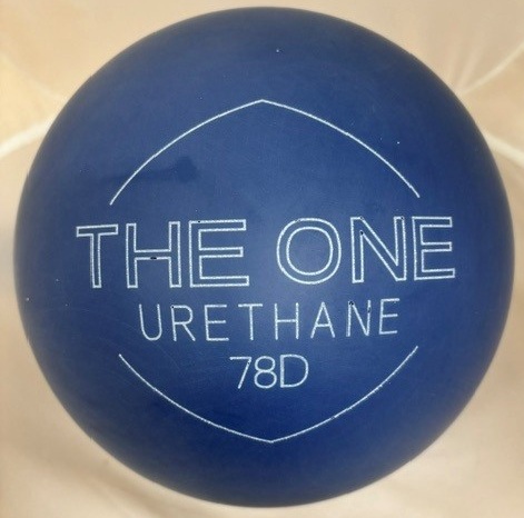 Ebonite The One Urethane 78D Navy bowling ball